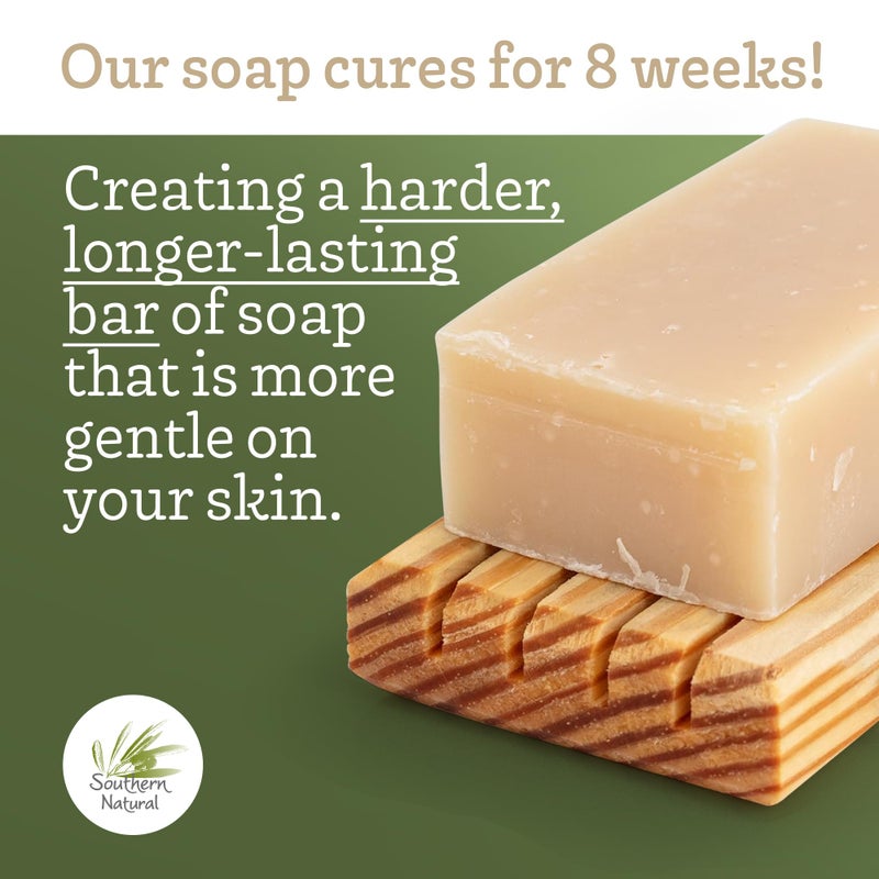 Southern Natural Rosemary Mint Goat Milk Soap Bar â€“ Soothing Goat Milk Soap for Sensitive Skin and Dry Skin Relief â€“ Natural Handmade for Men, Women, Kids & Baby, 4 oz (1 Bar) - Image 5